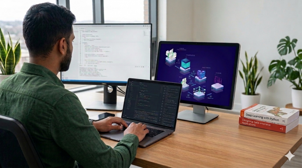 SummitCode Academy intern learning about RAG architecture