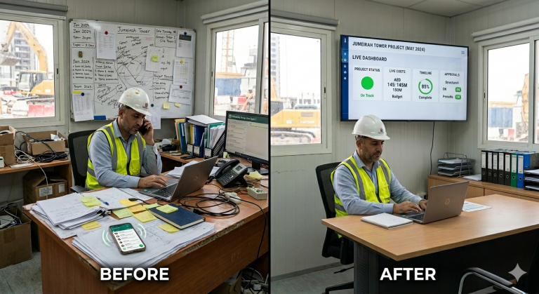 Your Construction Business Is Running on WhatsApp and Hope. There Is a Better Way.