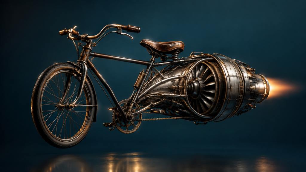 AI transformation isn’t about adding a jet engine to a bicycle. It’s about redesigning the machine.